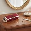 Travel Jewelry Case Organizer Roll Small Pouch Girls Rings Jewelry Travel Case For Earrings Rings Bracelets Watch Brooches Women