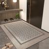 Entrance Door Mat Rectangular Doormat Hall Living Room Carpet  Modern Rug Home Decoration Non-slip Floor Mats