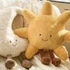 Deer Ins Moon And Sun Plush Doll Stuffed Cartoon Cuddly Kawaii Sky Pillow With Legs Sitting Decor Pillow For Bedroom Sofa Chair