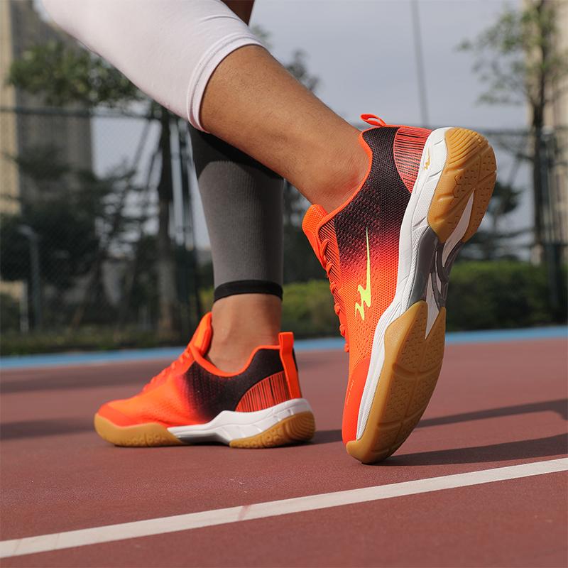 Badminton Shoes Training Table Tennis Shoes High Quality Breathable Sneakers Volleyball Shoes Wear Resistant Handball Golf Shoes