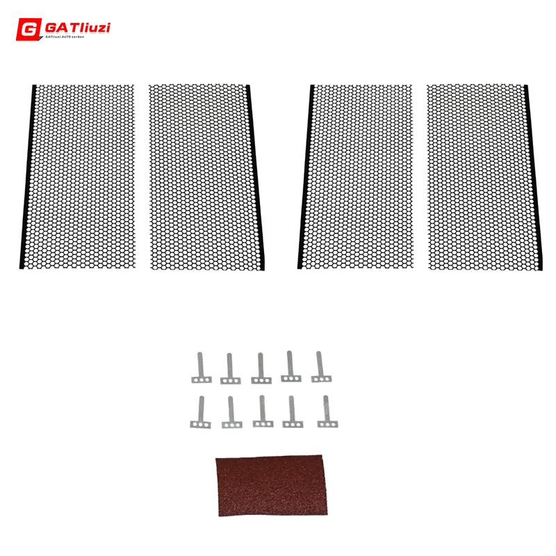 Front Grille Mesh Cover Air Inlet Vent Pane For BMW M3 M4 G80 G82 G83 Air Inlet Grill Mesh Sheet Anti Insect Net Honeycomb