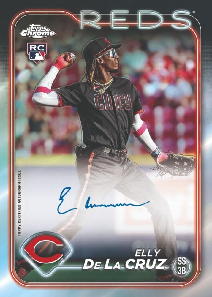 2024 Topps Chrome Baseball Factory Sealed Value Box Baseball Wax Pack -