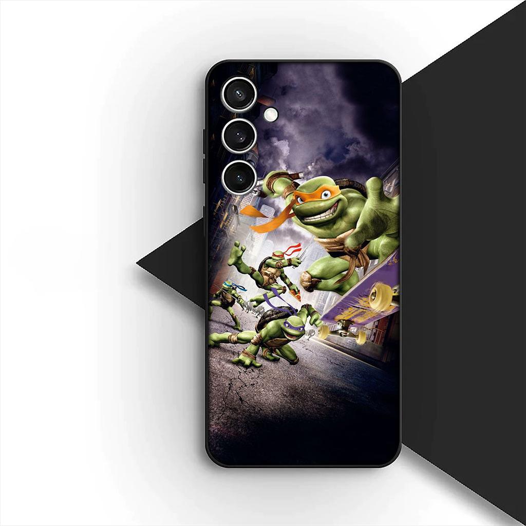 Casing for Apple iPhone 17 Pro XS Max Air 6 7 8 Plus 5 + SE 2022 SE2 16E Phone Cover Soft Case Ninjas Poster Turtles Wallpaper