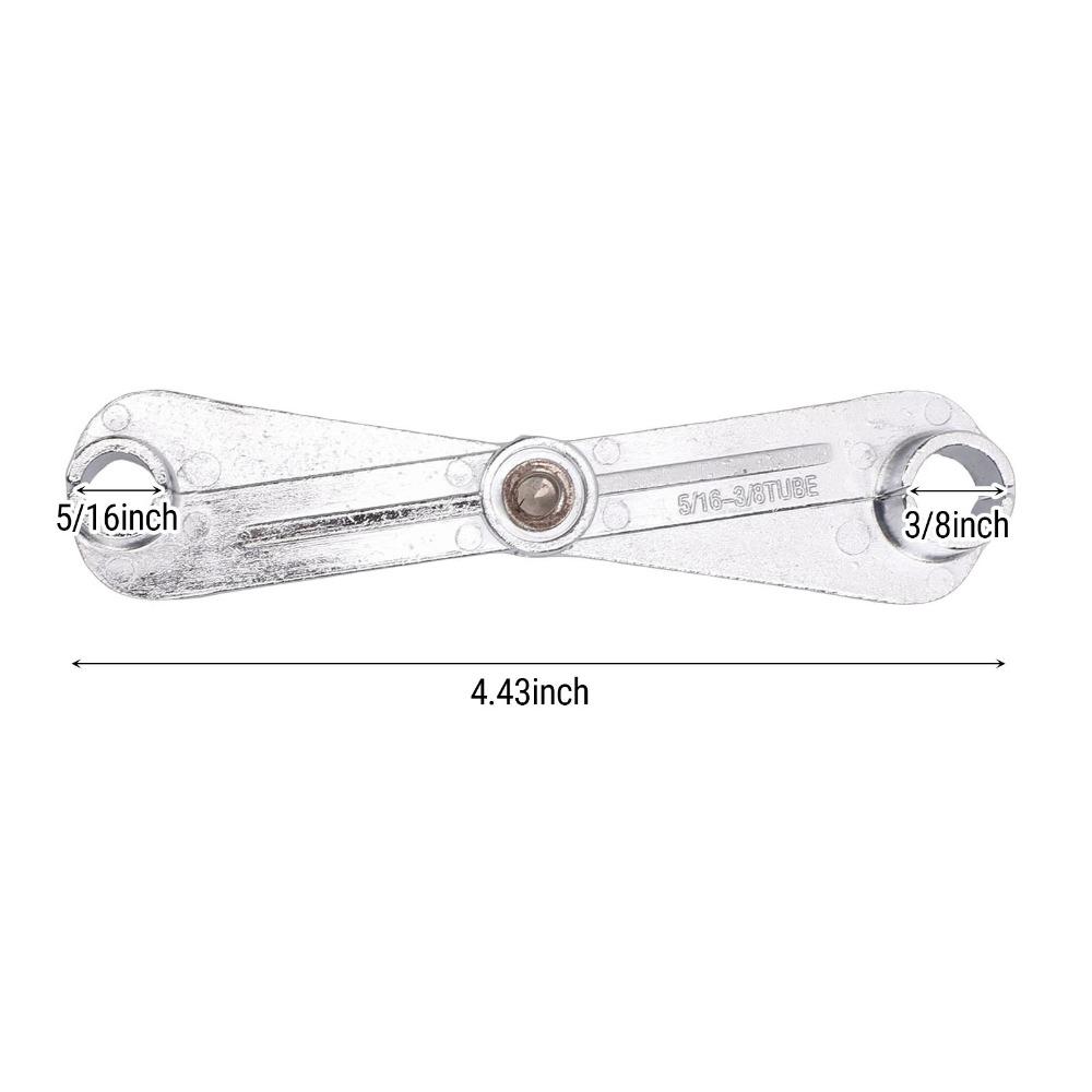 2PCS 5/16 3/8 Inch Fuel Line Separator Pliers Steel Scissor Fuel Line Tool  Auto Repair