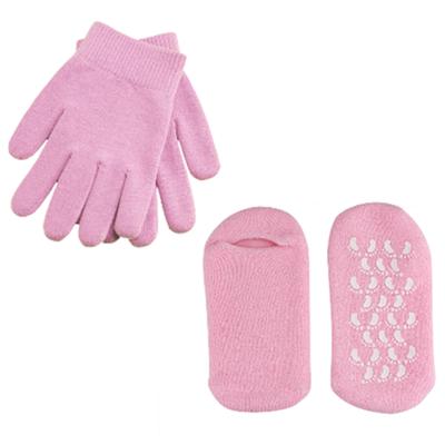 Ensemble de gants en gel hydratant pour callosités et pieds, beauté du visage et du corps, rose, 1 kit, 500g