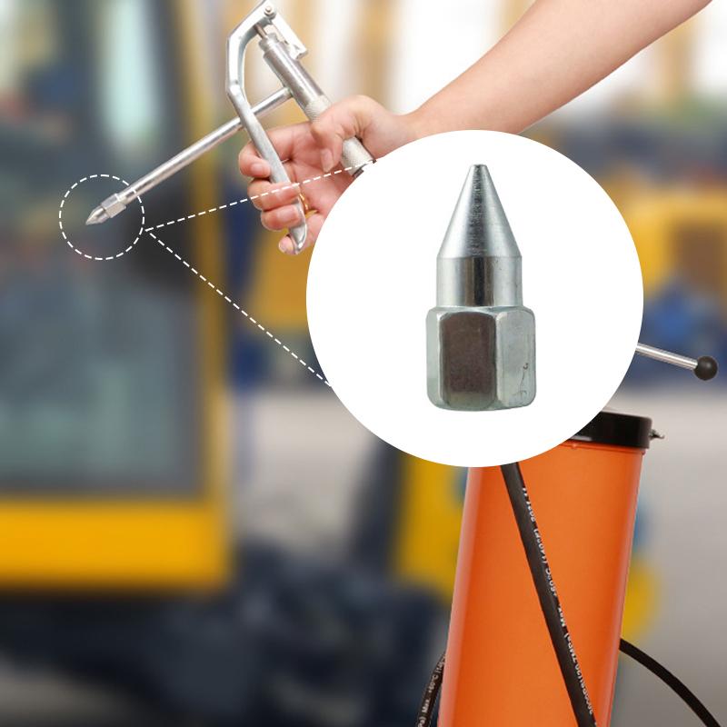 1Pc Grease Tip Nozzle Fitting Nipple 27/40mm Grease Gun Universal Grease Gun Accessories DIY Alloy Lubrication Accessories