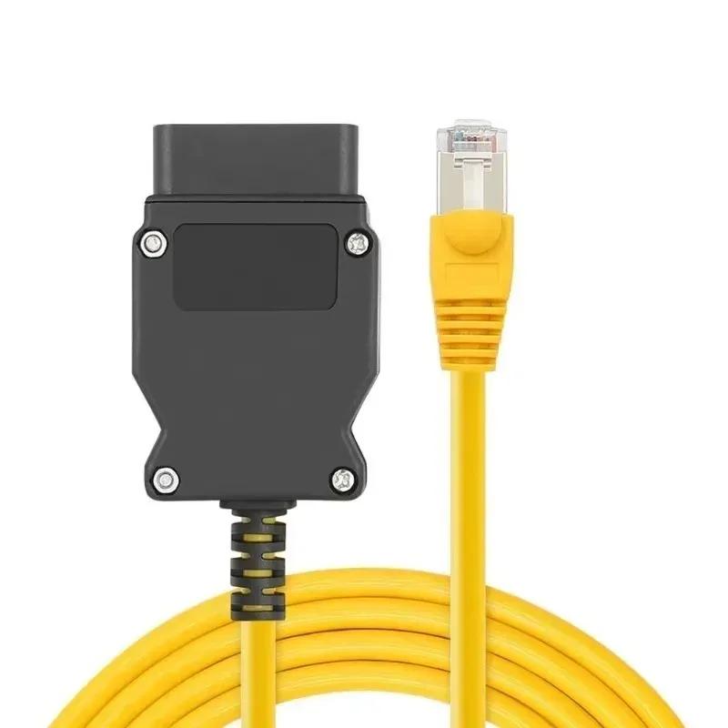 1pcs New for F-Series Ethernet To OBD2 Diagnostic Interface ENET ICOM Connector ENET Coding Cable