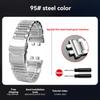 B5000 Small Silver Nugget metal watchband case For Casio 3459 G-SHOCK GMW-B5000 modified Stainless steel Watch Strap accessories