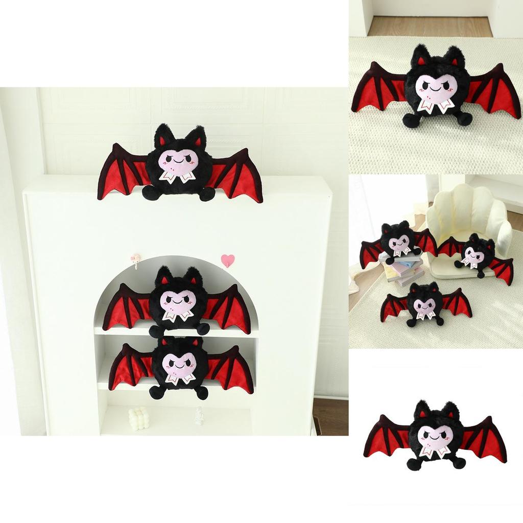 Bat Plush Toy Halloween Costume Character Roleplay Soft Doll For Kids And Adults