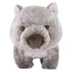 SunLemon Fluffies Medium Wombat Stuffed Animal, 15 x 27 x 17cm, Cute, Rare Animal Series, P-1093