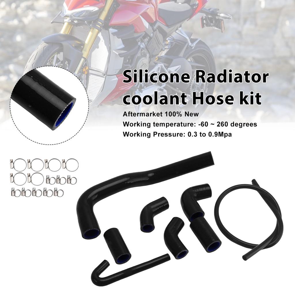 Silicone Radiator coolant Hose For Ducati Streetfighter V4 V4S 2020-2025