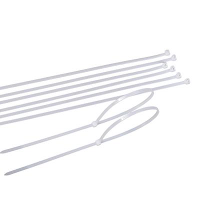 Nylon Cable Ties 4x150mm Pack of 100 Pieces Standard Width 3 6mm Durable Fastening Straps for Organizing Securing Bundling