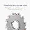 Carbide Three-Sided Disc Milling Cutter
