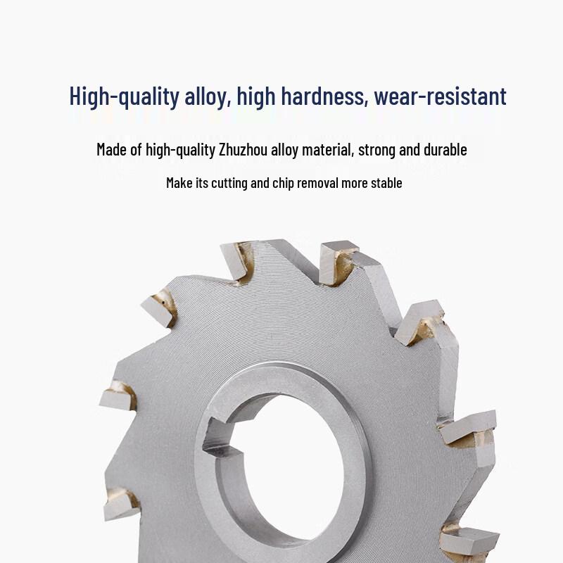 Carbide Three-Sided Disc Milling Cutter