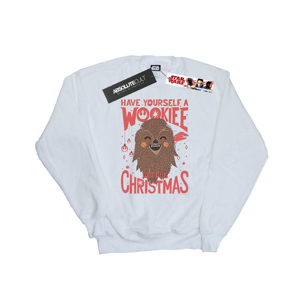 STAR WARS Mens Wookiee Little Christmas Sweatshirt