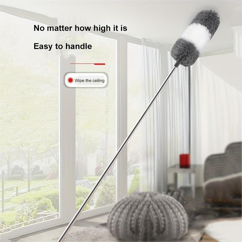 Feather Dusters Microfiber Feather Duster Extendable And Bendable Long Handle Dusters For Dust And Cob