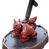 Handmade Yixing Zisha Dragon Turtle Tea Pet for Tea Ceremony
