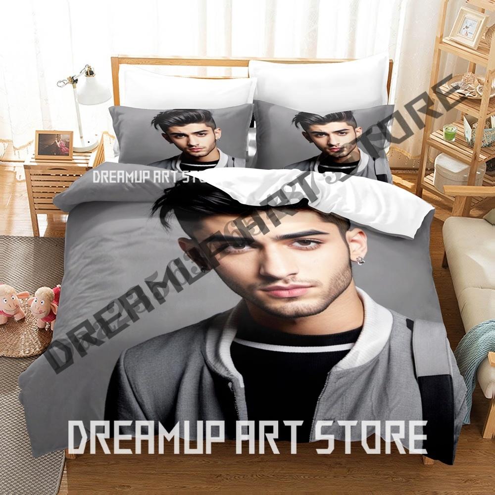 3D Print Hip Hop Zayn Malik Bedding Set Single Twin Full Queen King Size Bed Set Adult Kid Bedroom Duvetcover Sets Anime