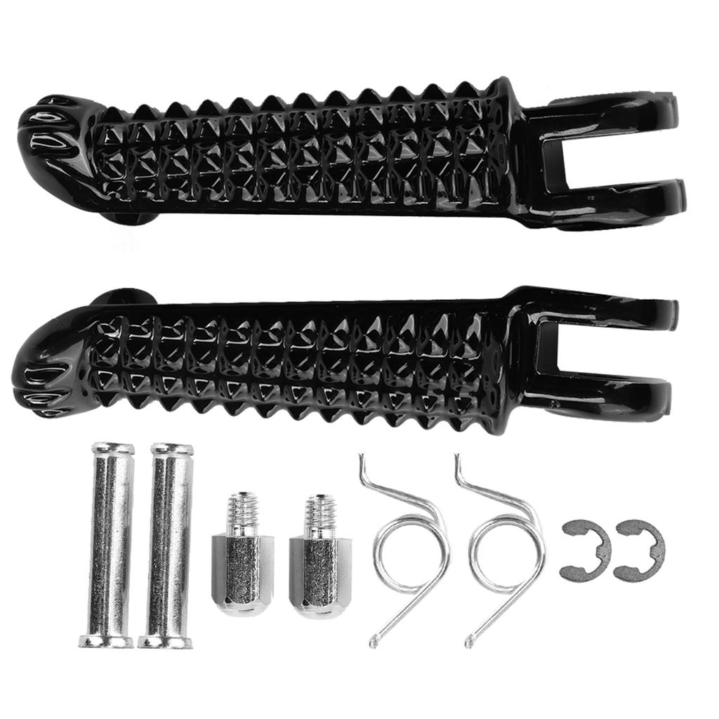 Repose-pieds Avant de Moto en Aluminium Remplacement de Pédale Convient pour Yamaha YZF R1 R6 R6S