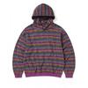Thisisneverthat Wave Jacquard Hoodie Violet