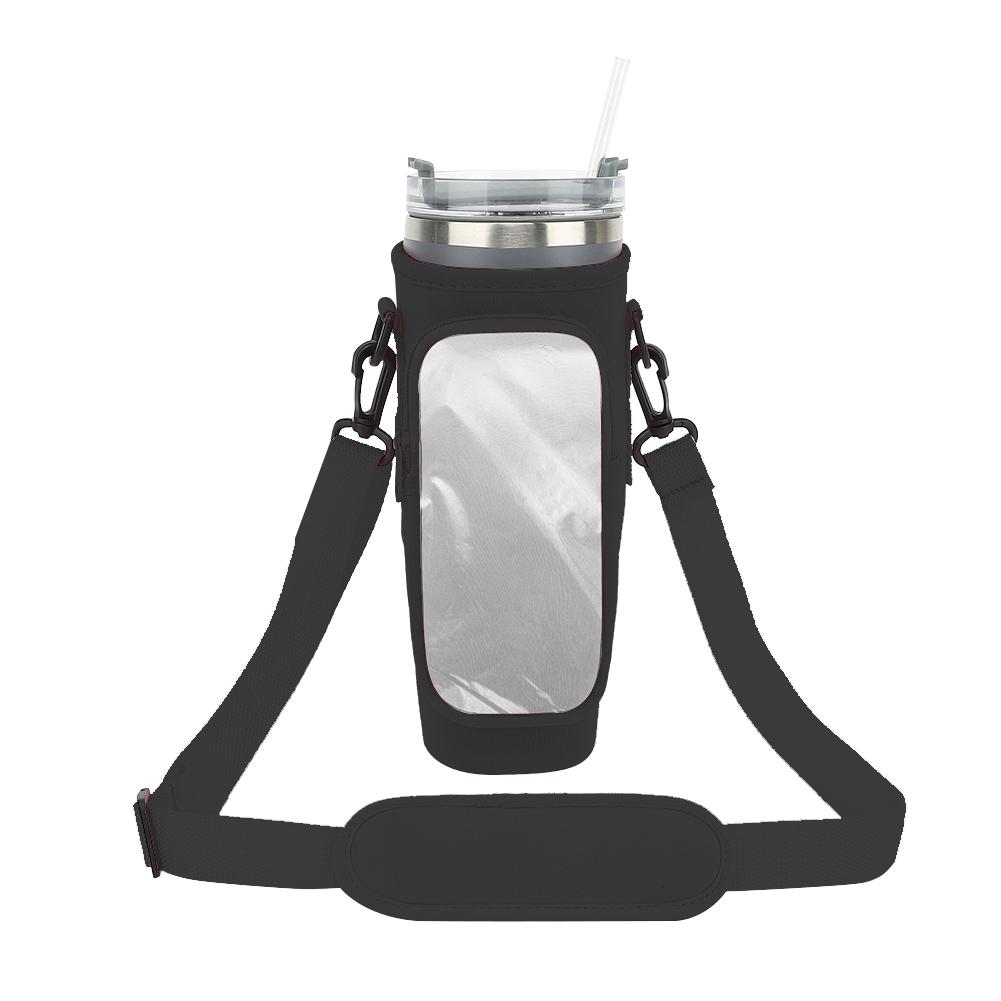 

Сумка для переноски бутылки с водой с ремешком, термоизолирующий чехол для бутылки с водой, сохраняющий температуру, чехол для бутылки с аксессуарами для кубка Стэнли