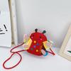 Trend children cute princess bee fashion girls shoulder messenger bag cartoon mini baby change bag