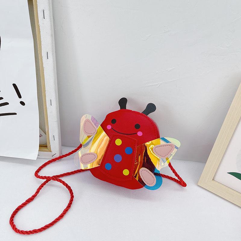 Trend children cute princess bee fashion girls shoulder messenger bag cartoon mini baby change bag