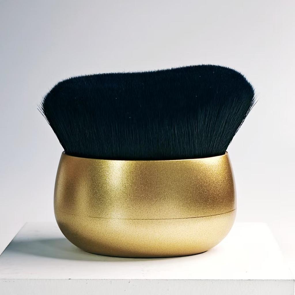 Extra Large Body Makeup Brush For Self Tanner, Leg Makeup &Bronzer BlendOval Face&Back Makeup Brush, Wet&Dry Use