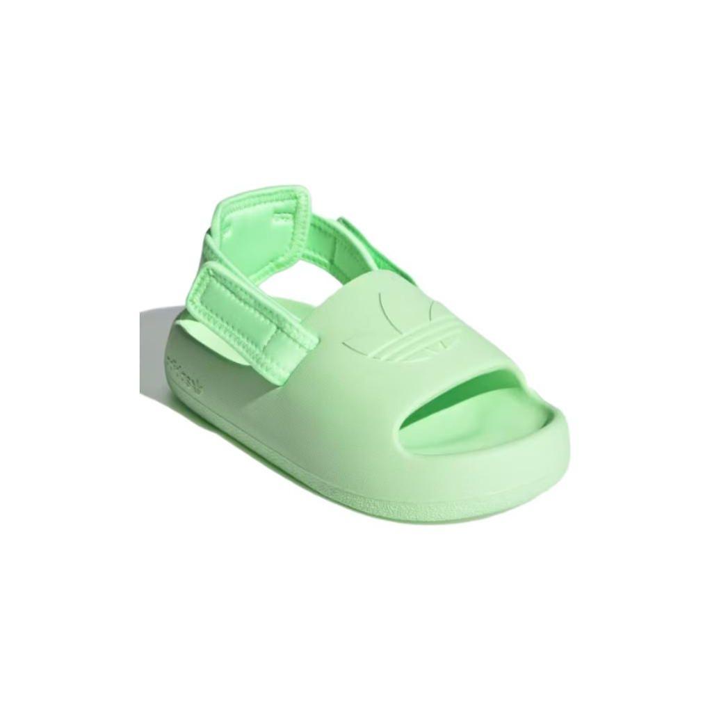 Adidas AdiFOM Adilette Slide C Green Spark Kids Sneakers IG8436