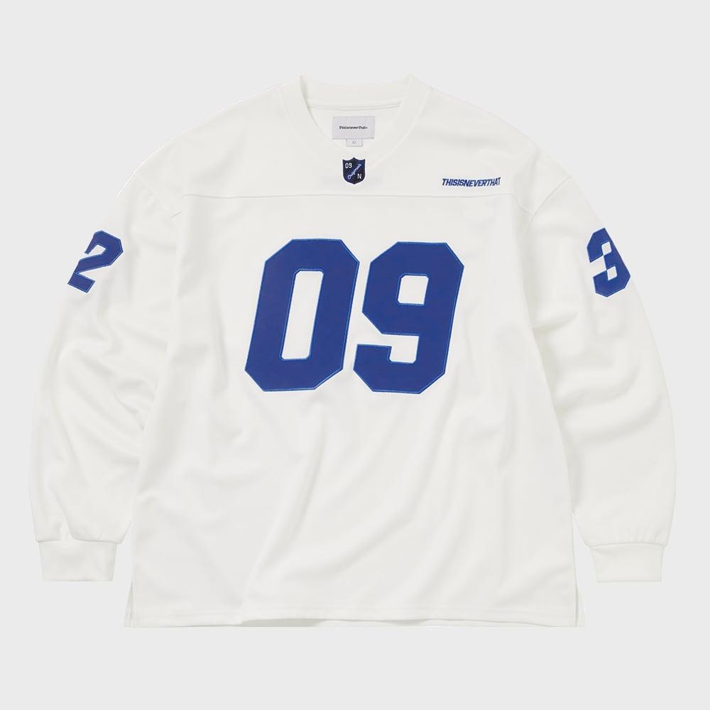 ThIs Is Never That Football Jersey White S