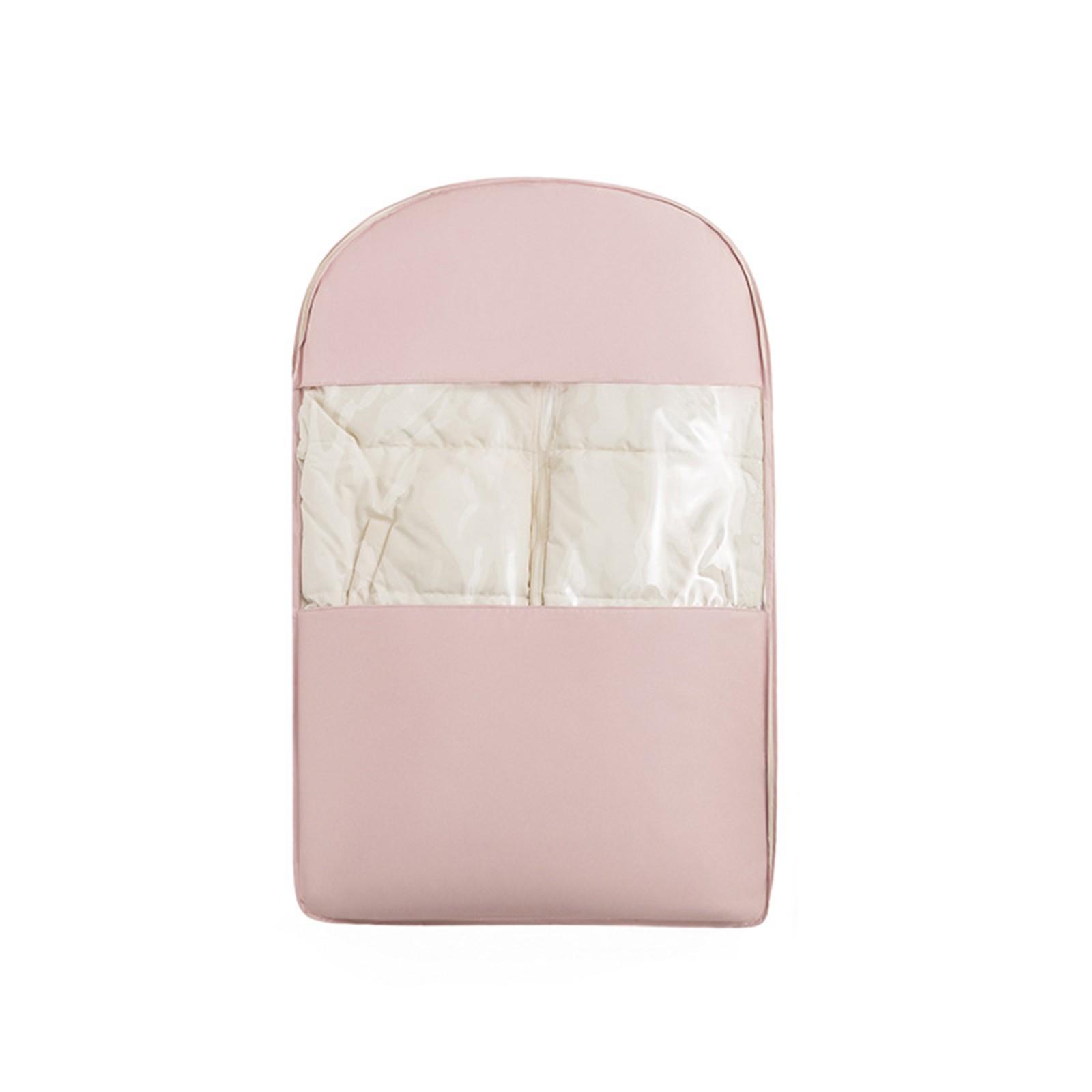 

Специальная сумка для хранения пуховой куртки Peach Skin, компрессионная одежда, чехол для вешалки, прозрачная сумка для домашнего гардероба One Size