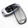 Transparent Black Tpu Car Smart Key Fob Case Cover Keychain Compatible With Hyundai Sonata Tucson Cruz Ioniq 5 Palisade Nexo
