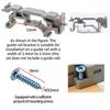 CTRICALVER Electrical Cable Clamp Terminal 14AWG Pin Quick Wire Splice Rail Screw Mount Compatible Blocks, 2.5mm², 2-8 Connectors, 5-Pack - &