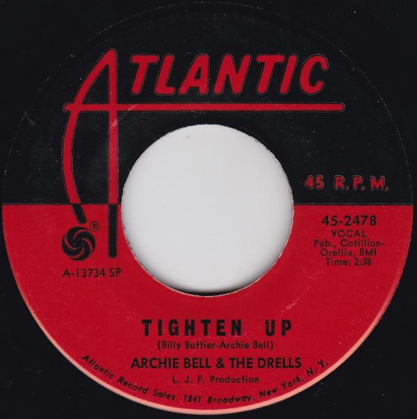 

7inch Record ARCHIE BELL & THE DRELLS - Tighten Up 452478 Atlantic 1968 US Soul/Funk Used