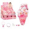 DIY Bead Jewelry Making Kit for Girls, Unicorn Mermaid Necklace Bracelet Craft Set with Storage Box 5pcs