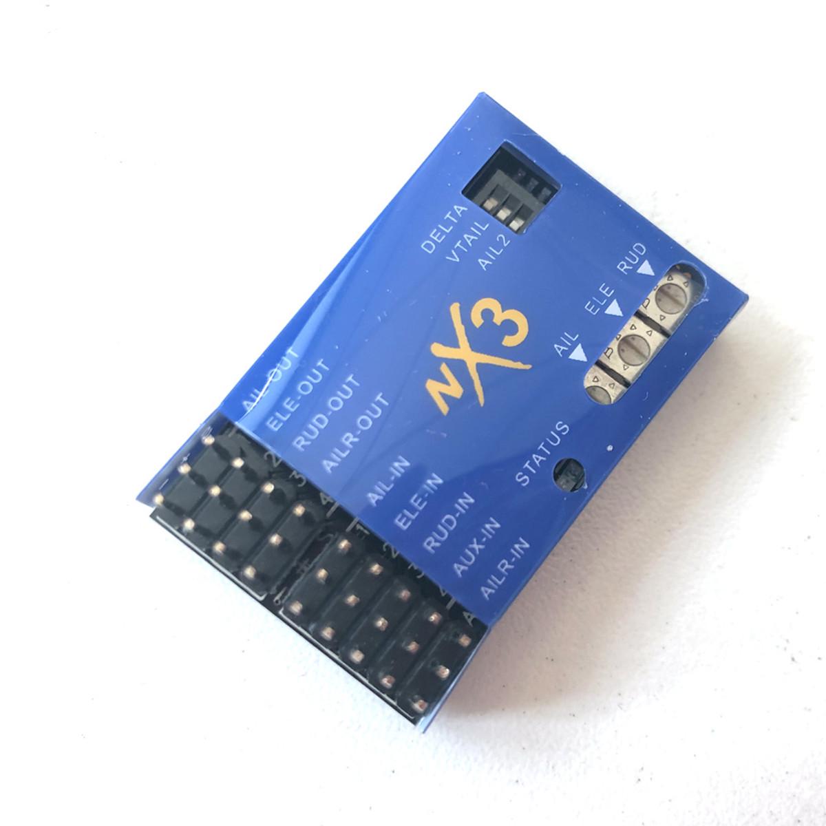 1pcs NX3 3D Flight Controller Gyroscope Balance For Fixedwing Aircraft RC Airplane with Wires