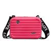 Bags bag women's new messenger bag women's mini suitcase mobile phone bag horizontal diagonal span small bag mobile phone bag