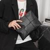 Men'S Plaid Clutch Bag, Clutch Bag, Business Leisure Envelope Bag Men'S, Korean Version Men'S Bag File Ipad Bag