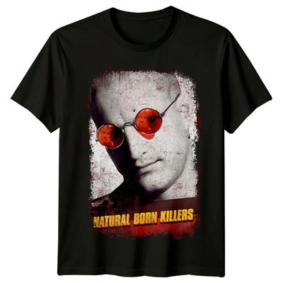 Natural Born Killers (1994) Vom Filmposter inspiriertes T-Shirt Retro 90er Jahre Tee Unisex