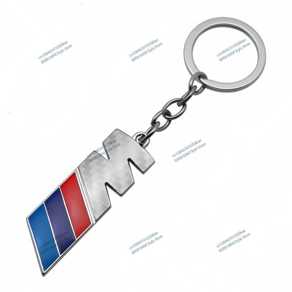 MWPF4 3D Metal Car Keychain For BMW M Logo X1 X2 X3 Key Rings Buckle X4 X5 X6 F48 G80 Key Holder E84 E83 G01 G11 G07 G86 Accessories