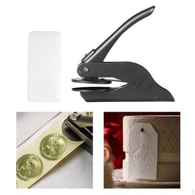 Embosser Stamp Stainless Steel Blank Seal Manual Press Napkin DIY Crafts Craft Pliers No Pattern