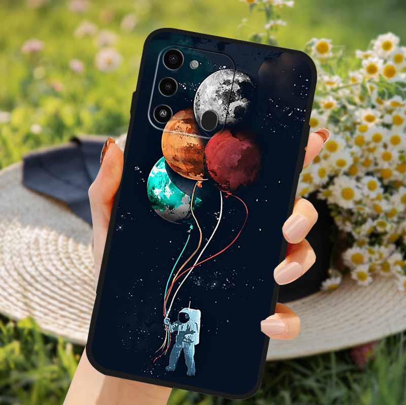 For Tecno Spark GO 2022 Case 2024 Cat Cartoon Soft TPU Silicone Phone Case For Tecno Spark 8C Cover Protective Spark8C KG5k KG5j