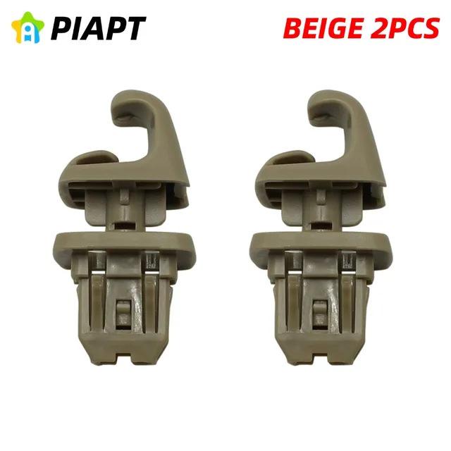 

2 Sun Visor Clips Compatible with Toyota Camry, Highlander, Corolla, Prius, RAV4, Sienna