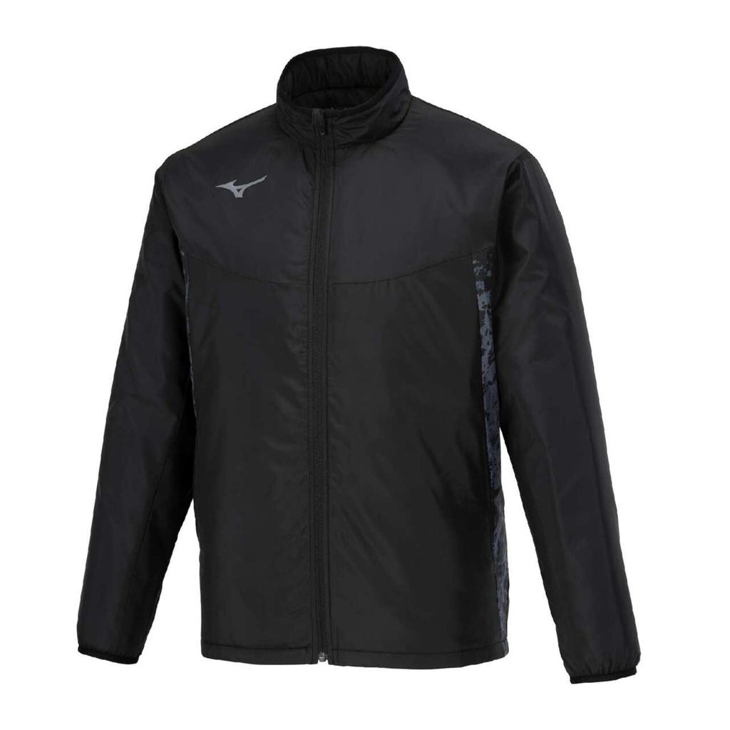 Mizuno Soccer Warmer P2MEB520 Jacket, Water-Repellent, Black,