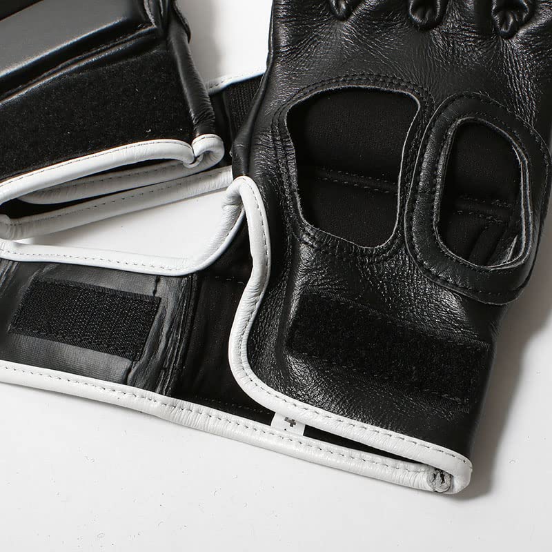 Rukavice ISAMI s otevřenými prsty RS z pravé kůže RS-003 (L)