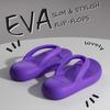 Thick Soled Flip Flops for Women Wearing Summer EVA Beach Sandals and Flip Flops