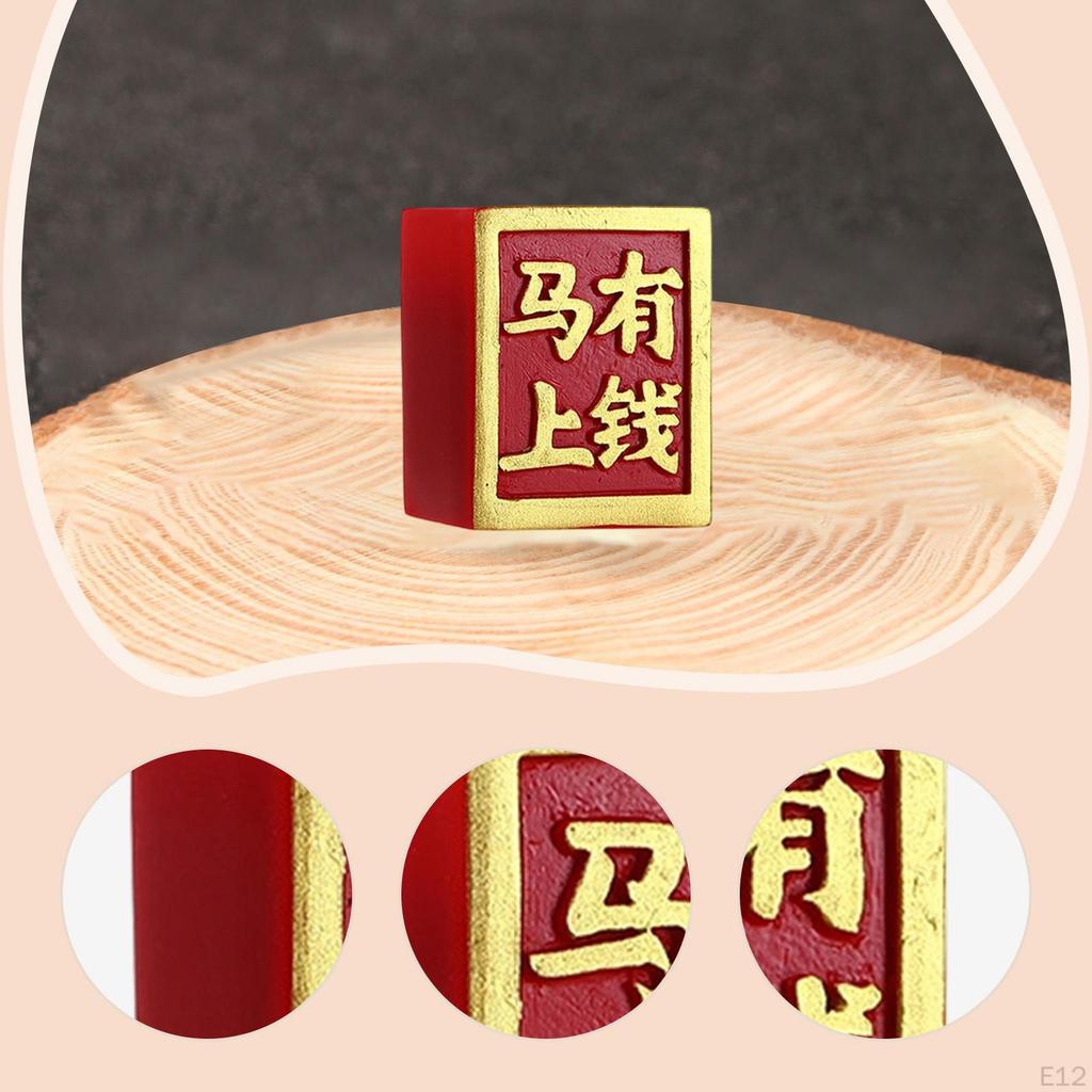 Horse Figurine Desktop Ornament Art Crafts Cartoon Resin Feng Shui Gift Animal Sculpture for Desk