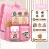 Cartoon Primary School Students Spine Care And Burden Reduction Schoolbag Capybara Grade 13 To 6 Boys Large Capacity