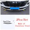 Car Front Lower Bottom Bumper Molding Strips Cover Trim Stainless Steel Accessories Exterior For Hyundai Tucson NX4  -