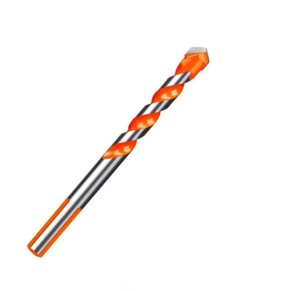 5pcs Drill Bit Set 6/6/8/10/12mm Multifunctional Drill Bit Set for Tile Concrete Brick Glass, Plastic and Wood Tungsten Carbide Tip Tools Set